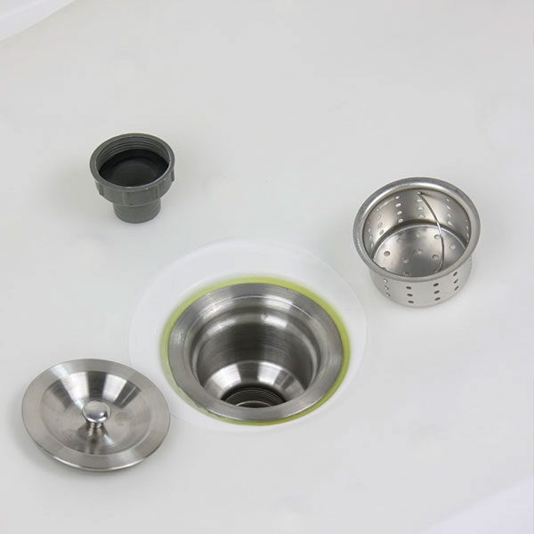 Streamlined Small Fiberglass Pet Bathtub